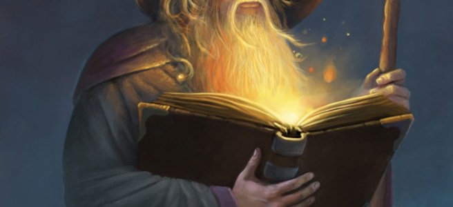 Picture of an all knowing wizard